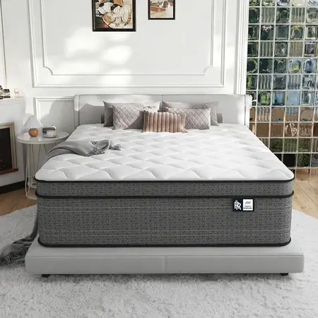 12 Inches King Size Mattress Firm Hybrid Mattress